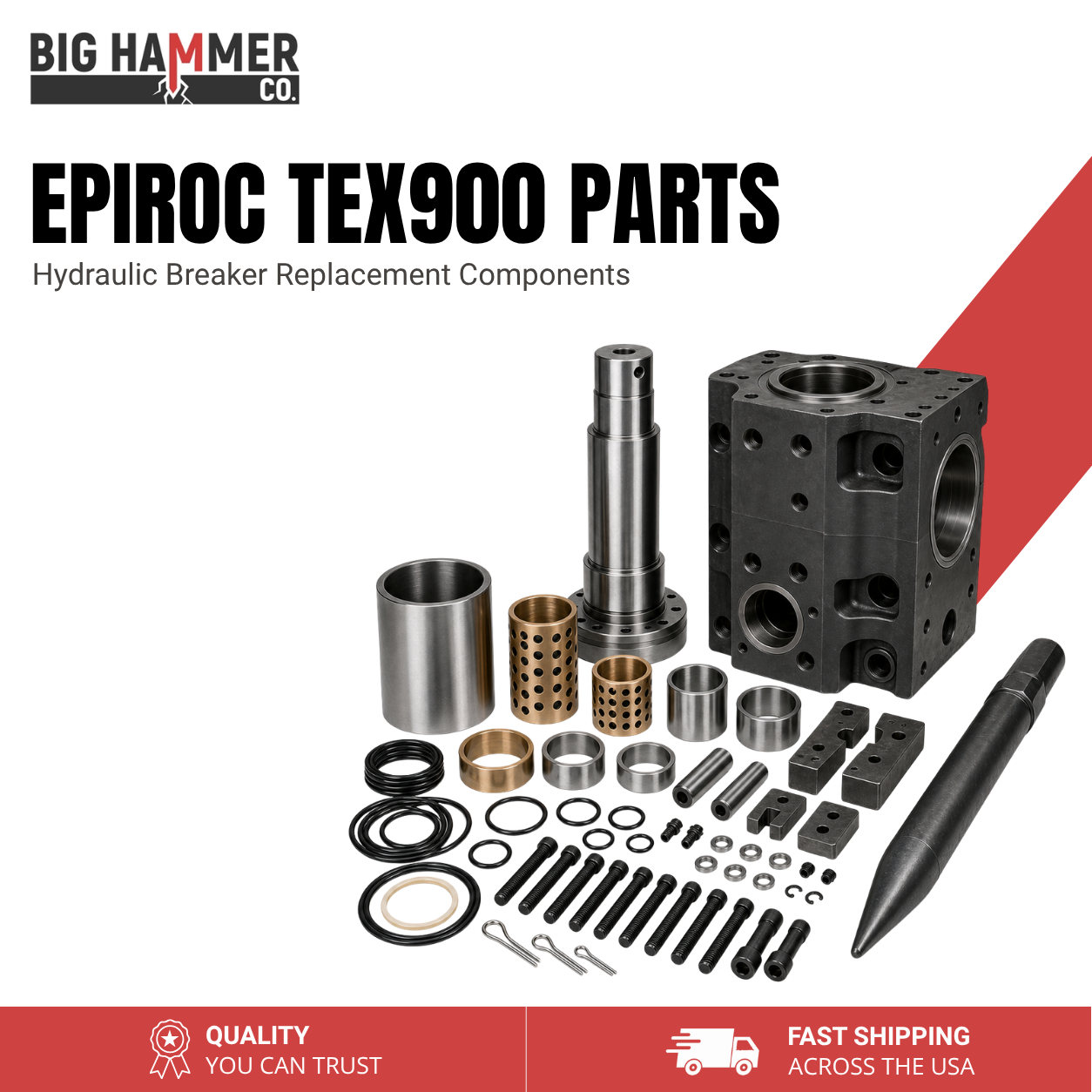 Atlas Copco/Epiroc TEX900 Parts