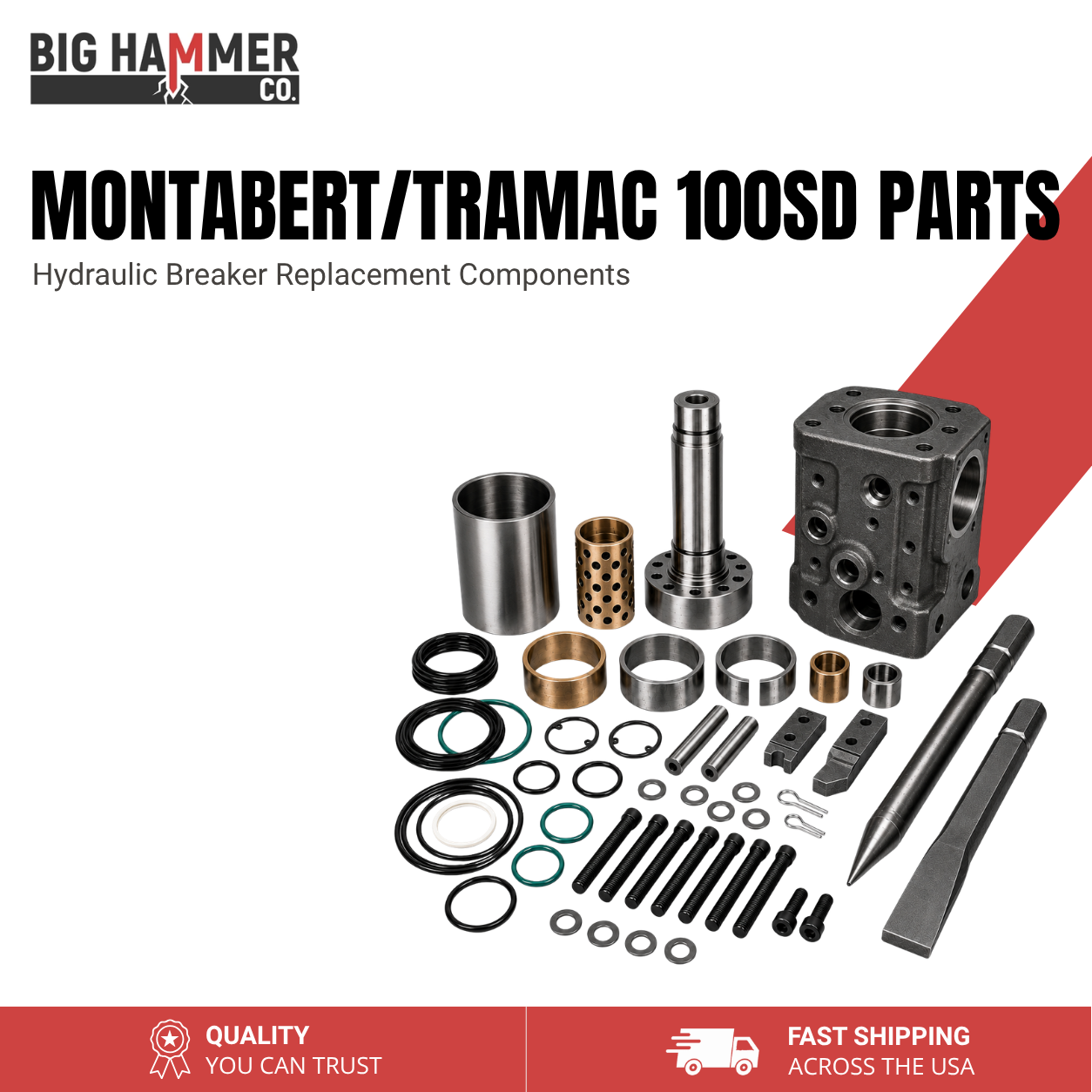 Montabert/Tramac 100Sd Parts