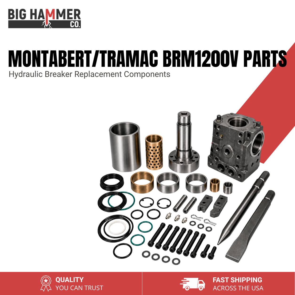 Montabert/Tramac Brm1200V Parts