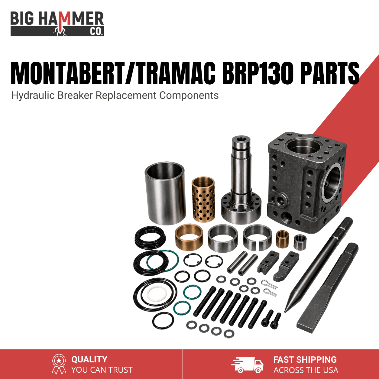 Montabert/Tramac Brp130 Parts