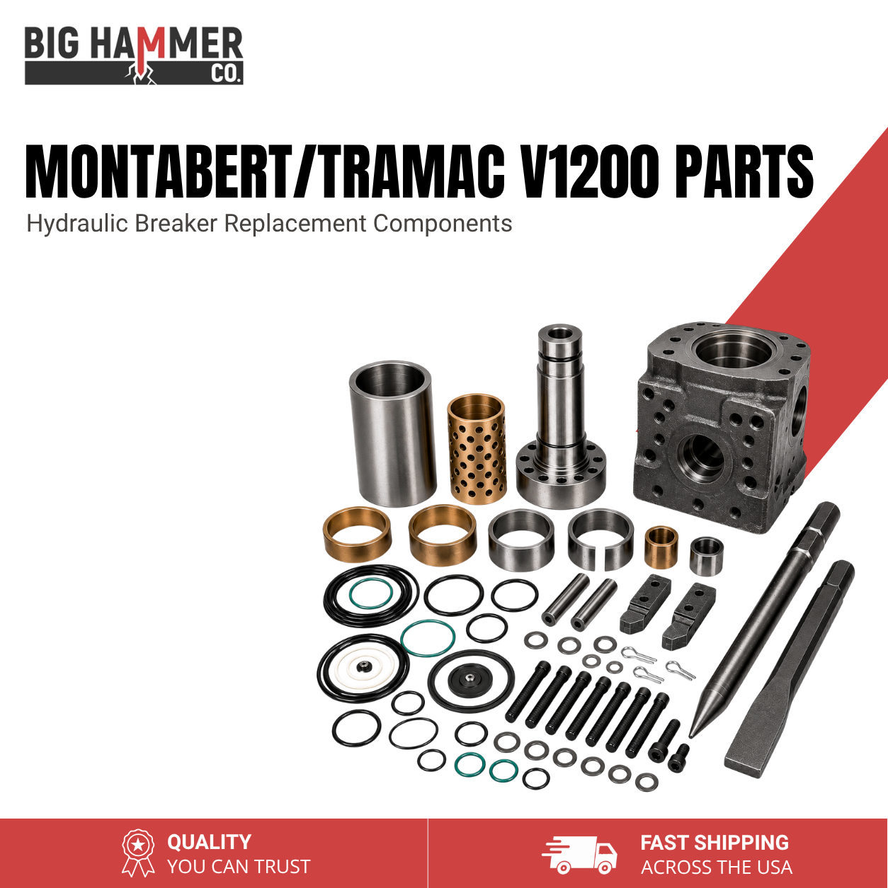 Montabert/Tramac V1200 Parts