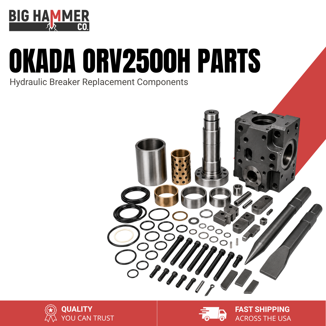 Okada Orv2500H Parts