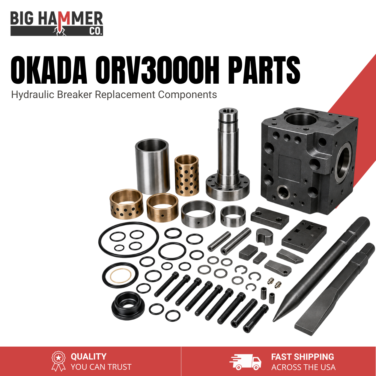Okada Orv3000H Parts