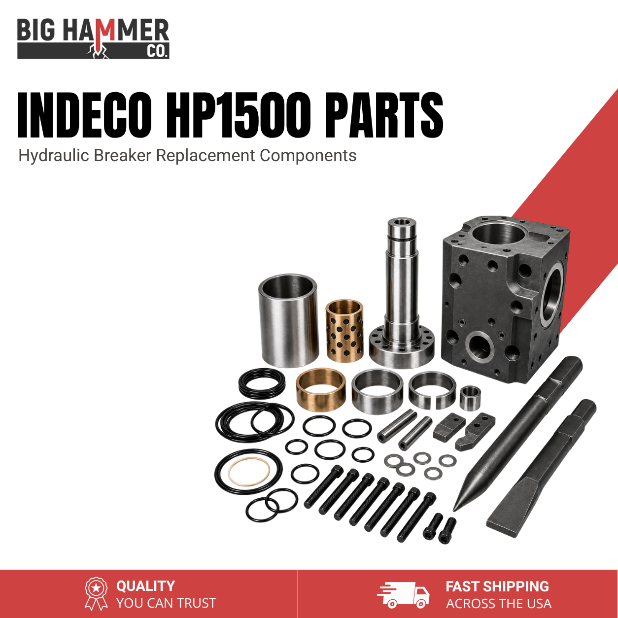 All Parts for HP1500 Hydraulic Breaker