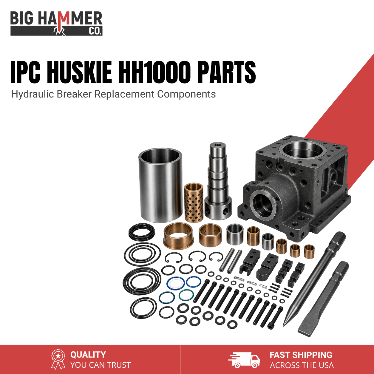 All Parts for Huskie HH100 Hydraulic Breaker