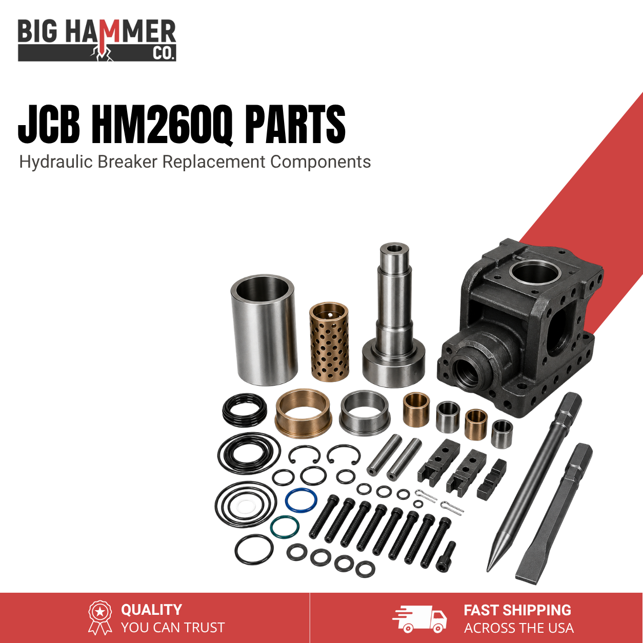 All Parts for JCB HM260Q Hydraulic Breaker