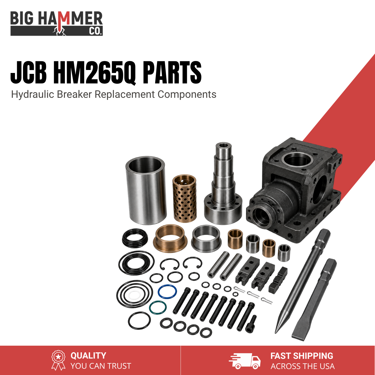 All Parts for JCB HM265Q Hydraulic Breaker