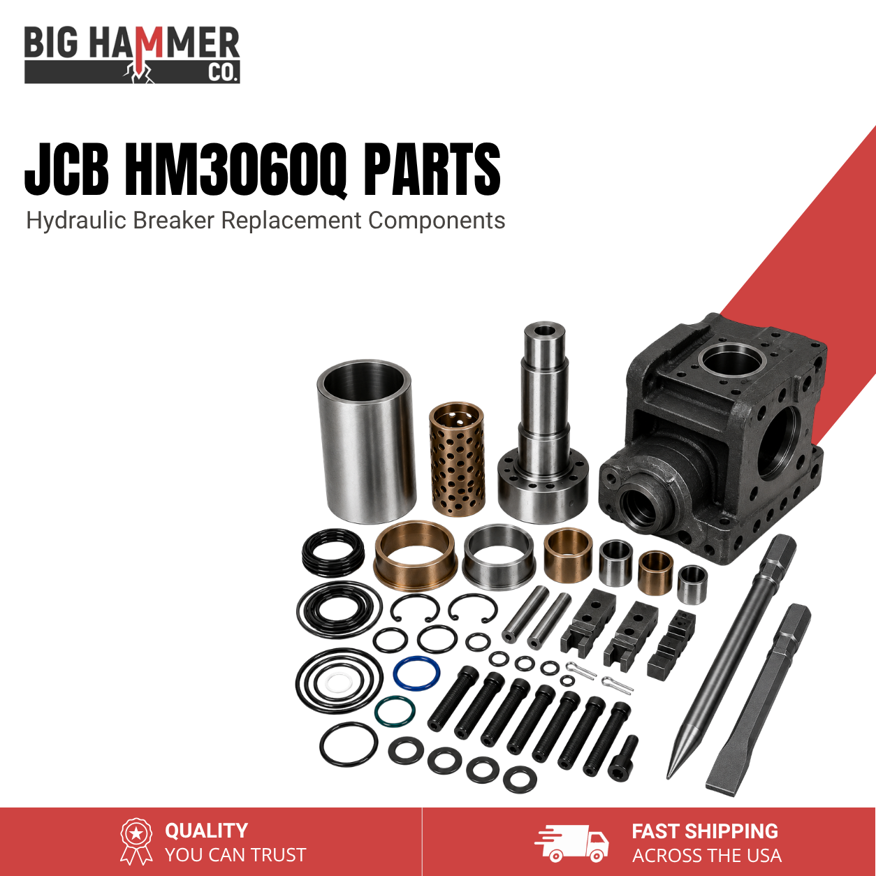 All Parts for JCB HM3060Q Hydraulic Breaker