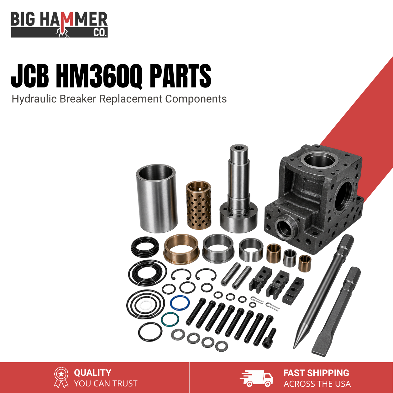 All Parts for JCB HM360Q Hydraulic Breaker