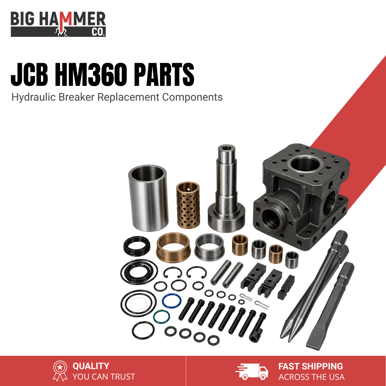 All Parts for JCB HM360 Hydraulic Breaker