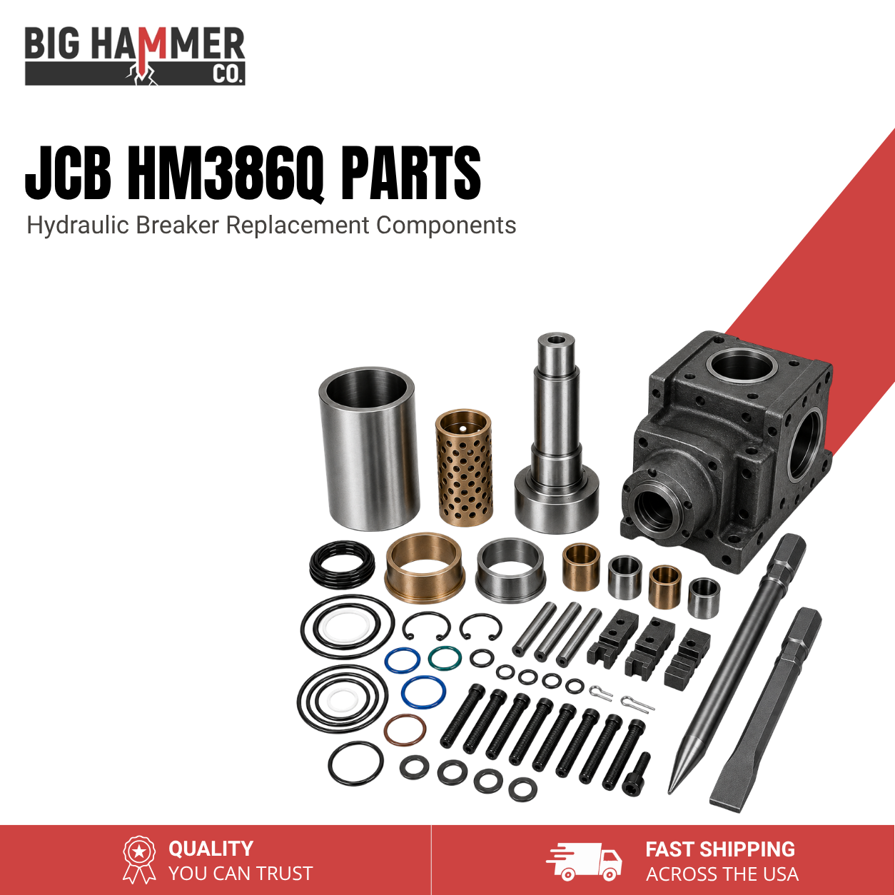 All Parts for JCB HM386Q Hydraulic Breaker