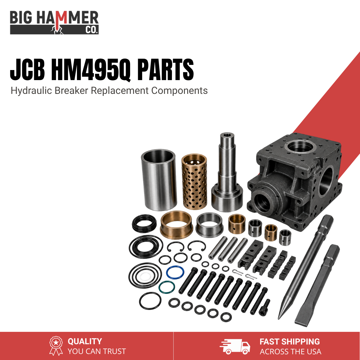 All Parts for JCB HM495Q Hydraulic Breaker