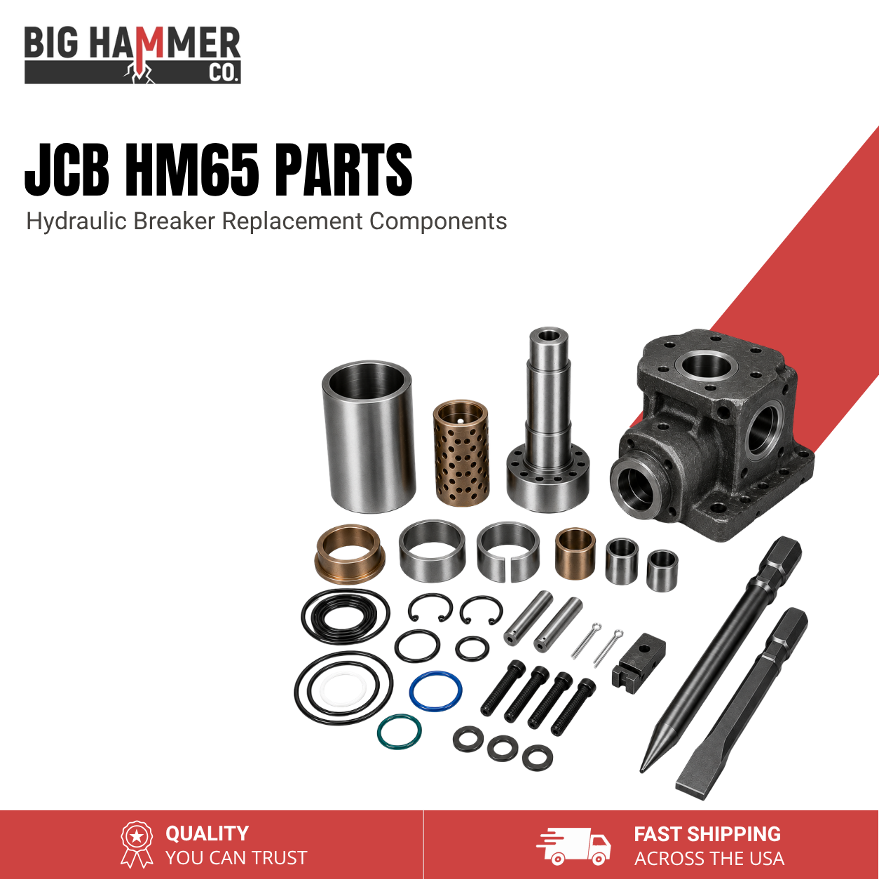 All Parts for JCB HM65 Hydraulic Breaker