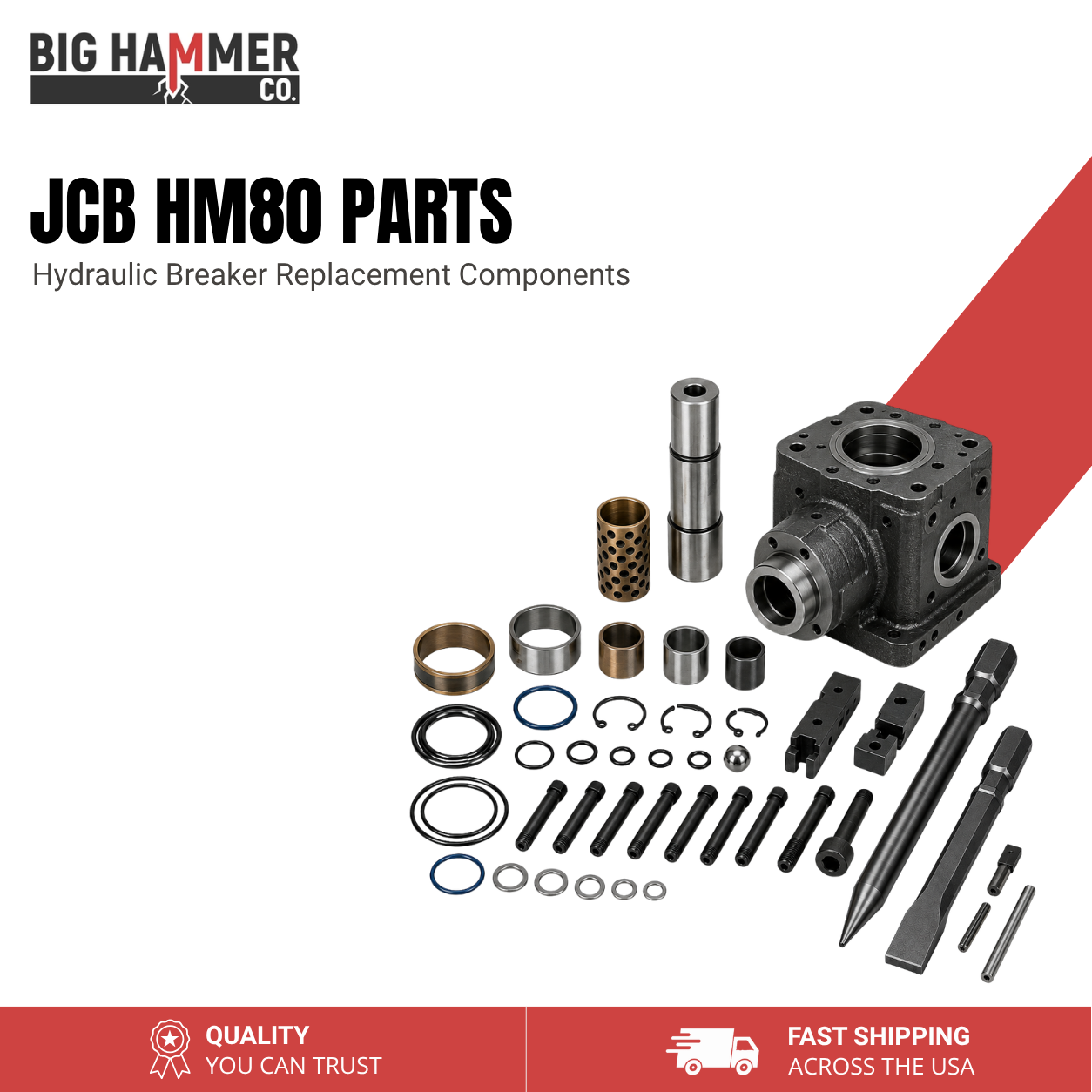All Parts for JCB HM80 Hydraulic Breaker