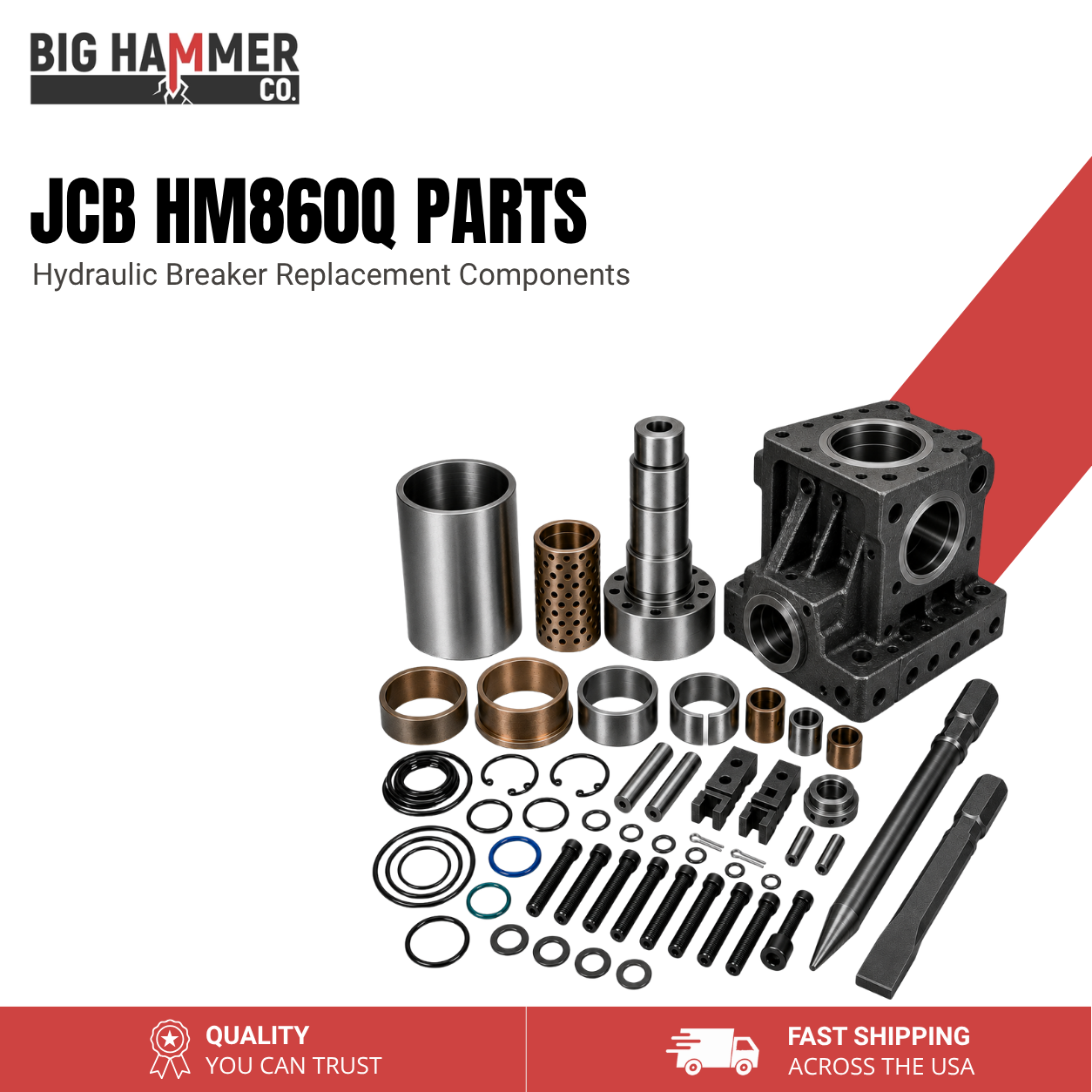 All Parts for JCB HM860Q Hydraulic Breaker