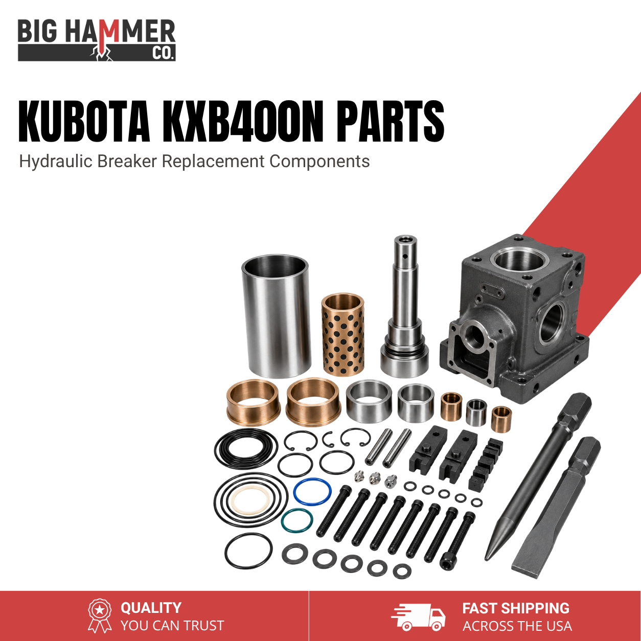 All Parts for Kubota KXB400 Hydraulic Breaker