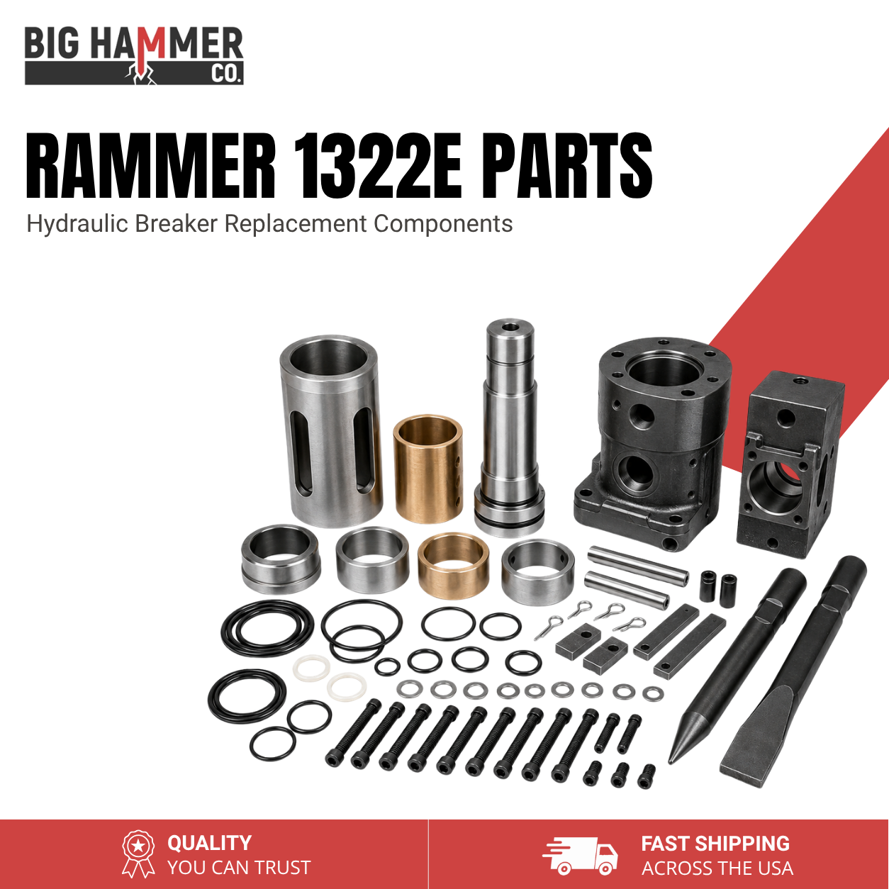 All Parts for Rammer 1322 Hydraulic Breaker