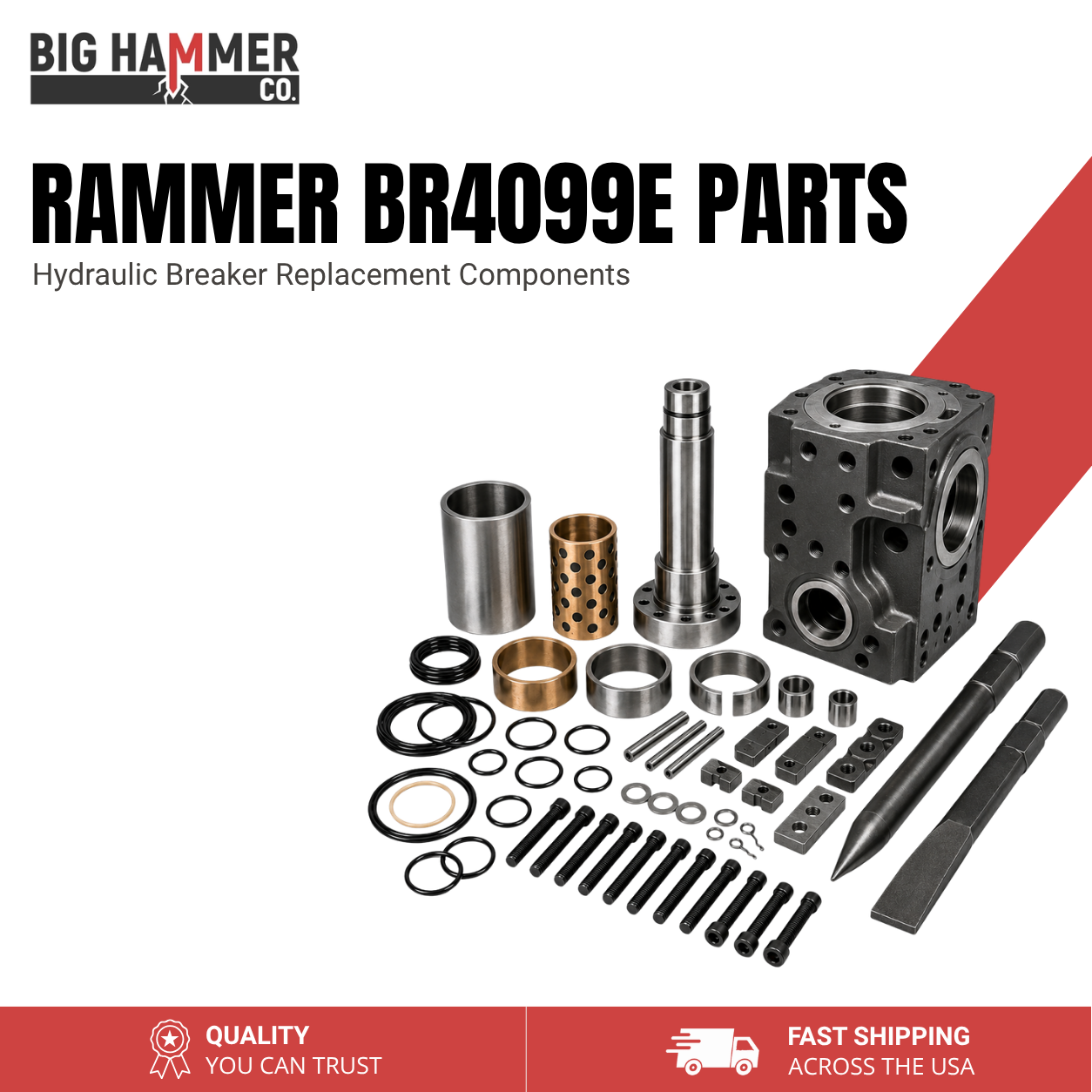 All Parts for Rammer BR4099E Hydraulic Breaker