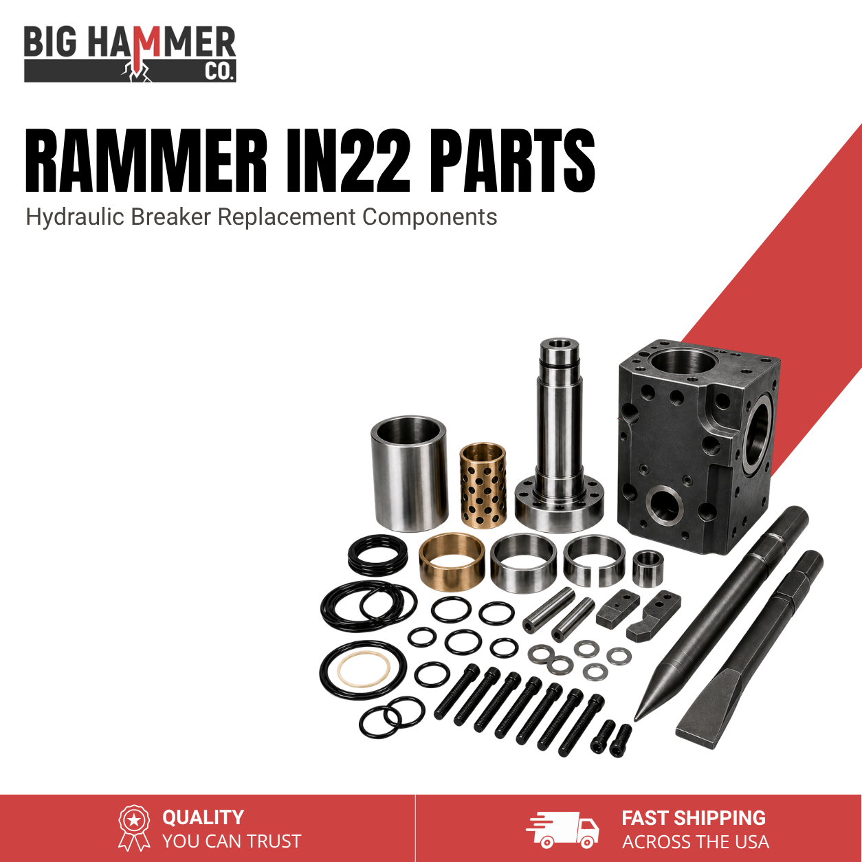 All Parts for Rammer IN22 Hydraulic Breaker