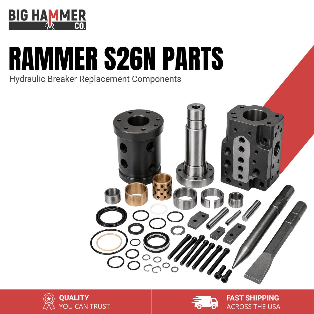 All Parts for Rammer S26N Hydraulic Breaker