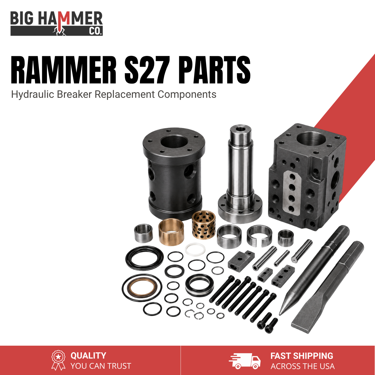 All Parts for Rammer S27 Hydraulic Breaker