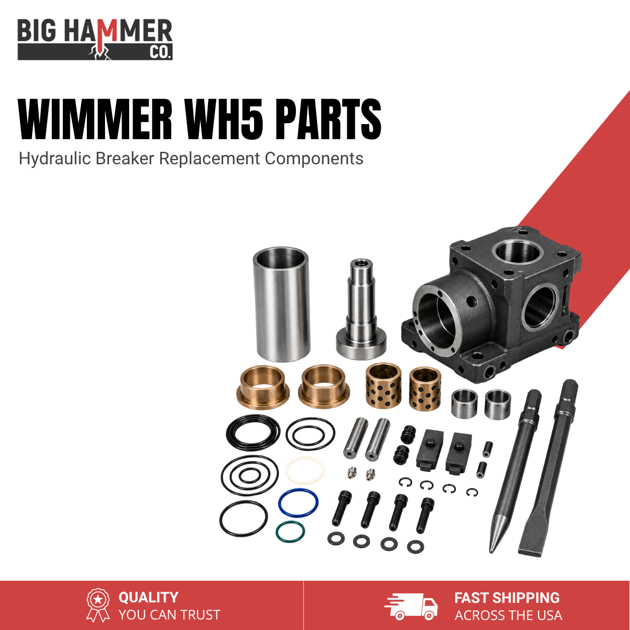 All Parts for Wimmer WH5 Hydraulic Breaker