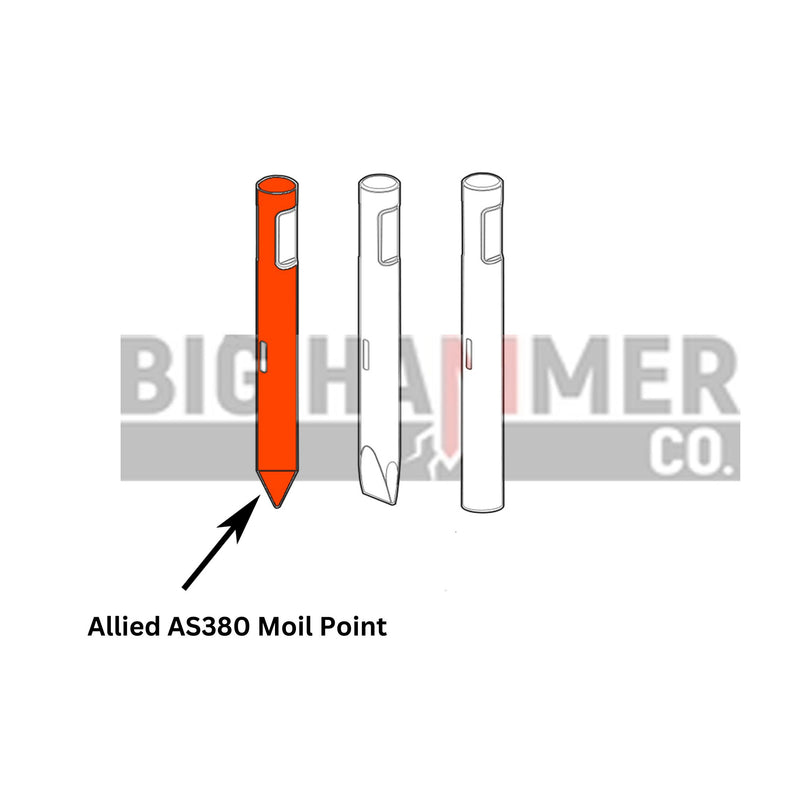 Allied AS380 points and chisels