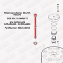 Atlas Copco/Epiroc EC120T, HM1270 Side Bolt Complete