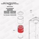 Atlas Copco/Epiroc EC165T, EC165TCL, C165, Chicago Pneumatic RX46 Lower Bushing