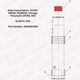 Atlas Copco/Epiroc EC50T, PB160, PB160VS, Chicago Pneumatic CP150, RX3 Elastic Pad