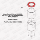 Atlas Copco/Epiroc HB3000, HB3000DP, Chicago Pneumatic RX45, CP3050 Spacer