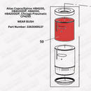 Atlas Copco/Epiroc HB4100, HB4100DP, HB4200, HB4200DP, Chicago Pneumatic CP4250 Upper Bushing