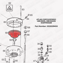 Atlas Copco/Epiroc HBC2500, HBC2500S Diaphragm