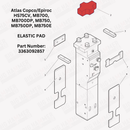Atlas Copco/Epiroc HS75CV, MB700, MB700DP, MB750, MB750DP, MB750E Elastic Pad