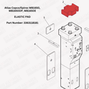 Atlas Copco/Epiroc MB1650, MB1650DP, MB1650E Elastic Pad