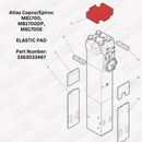 Atlas Copco/Epiroc MB1700, MB1700DP, MB1700E Elastic Pad