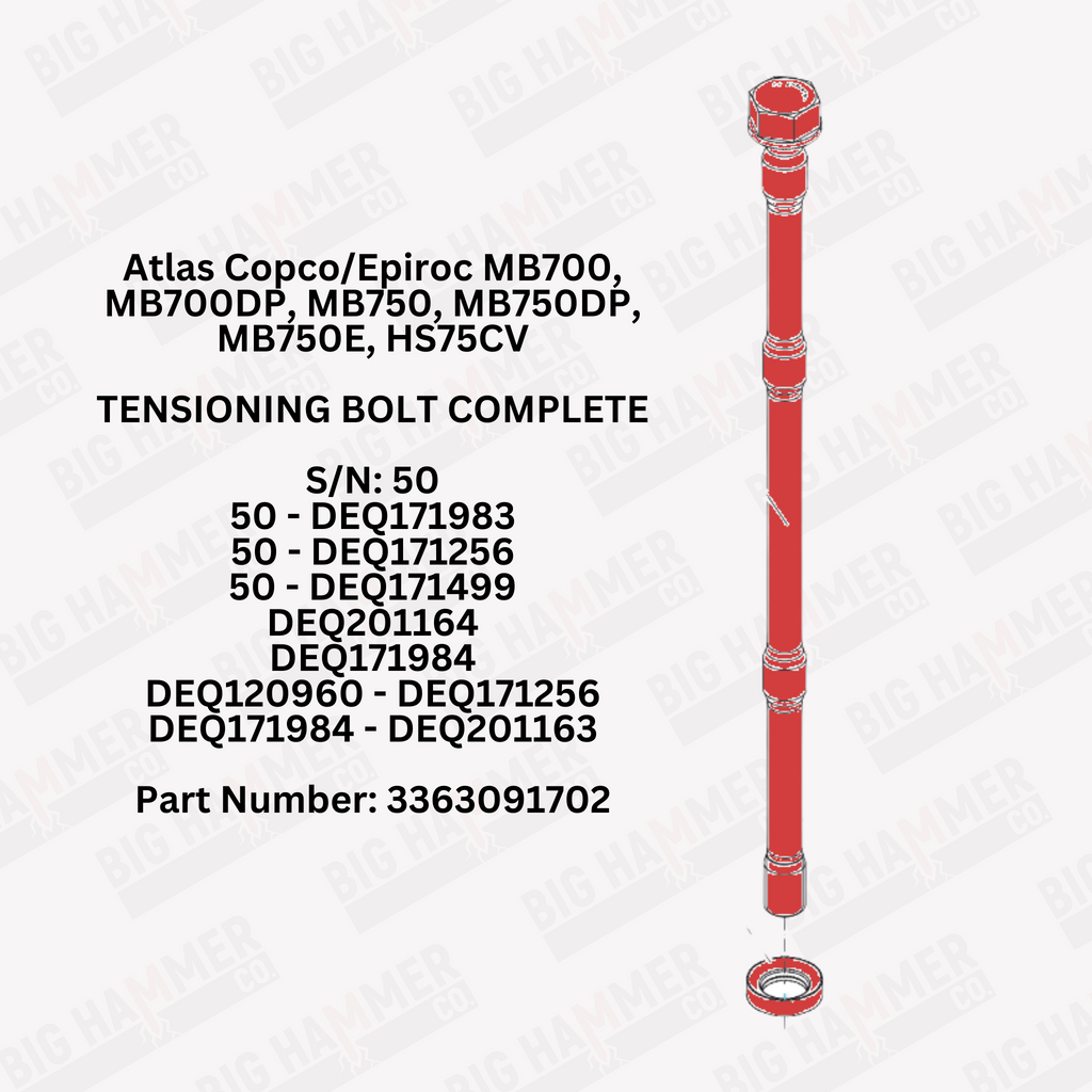 Atlas Copco/Epiroc MB700, MB700DP, MB750, MB750DP, MB750E, HS75CV Side