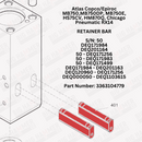 Atlas Copco/Epiroc MB750, MB750DP, MB750E, HS75CV, HM870Q, Chicago Pneumatic RX14 Retainer Bar