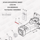 Atlas Copco/Epiroc SB450, SB450S, SB450SC, SB452, SBC800, SB800S, SBC850, TEX400 Lock Pin