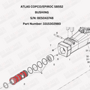 Atlas Copco/Epiroc SB552 Lower Bushing