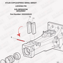 Atlas Copco/Epiroc SB552, SB552T Lock Pin