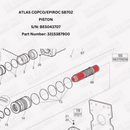 Atlas Copco/Epiroc SB702 Piston