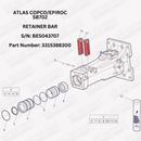 Atlas Copco/Epiroc SB702 Tool Retainer