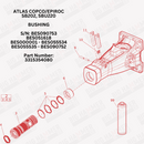 Atlas Copco/Epiroc SB202, SBU220 Bushing