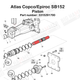 Atlas Copco/Epiroc SB152 Piston