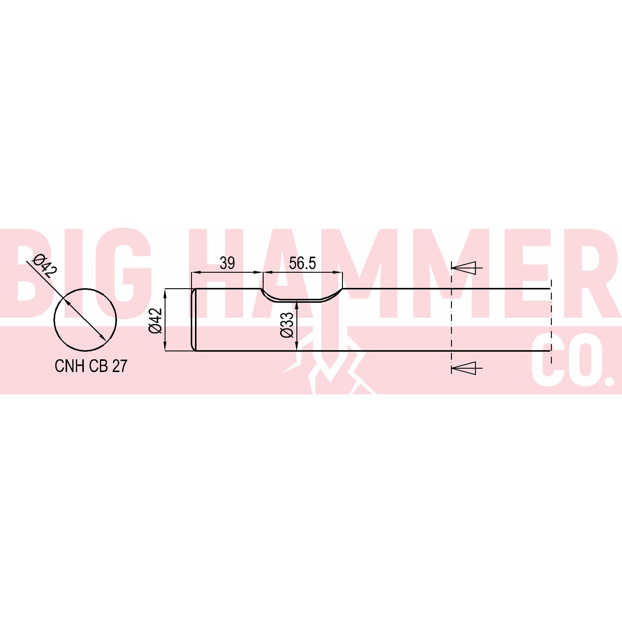 CNH CB27 Chisel and Point