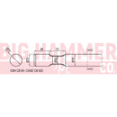 CNH CB85 , CASE CB620 Point and Chisel