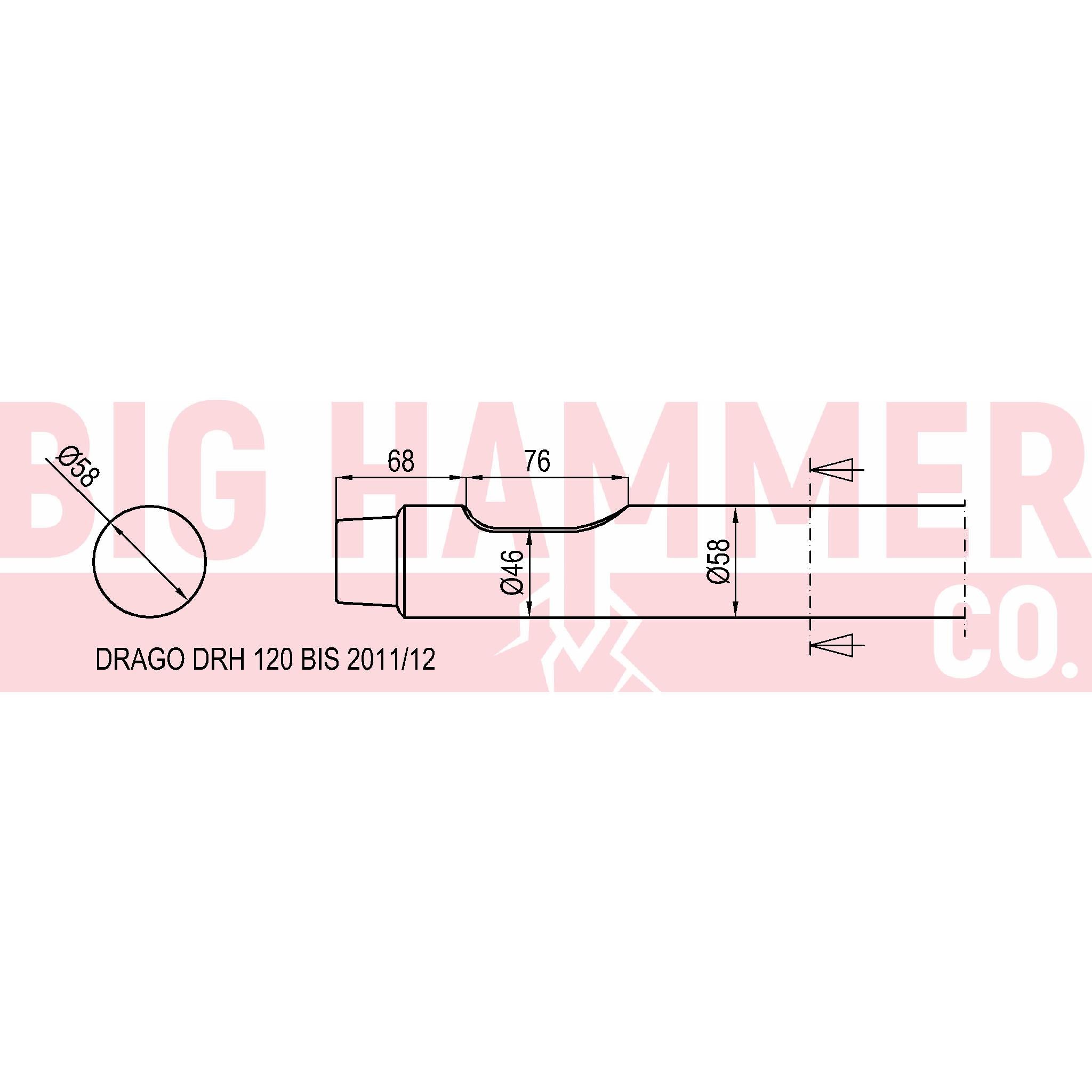 Drago DRH120 BIS2011,12 Chisel and Point