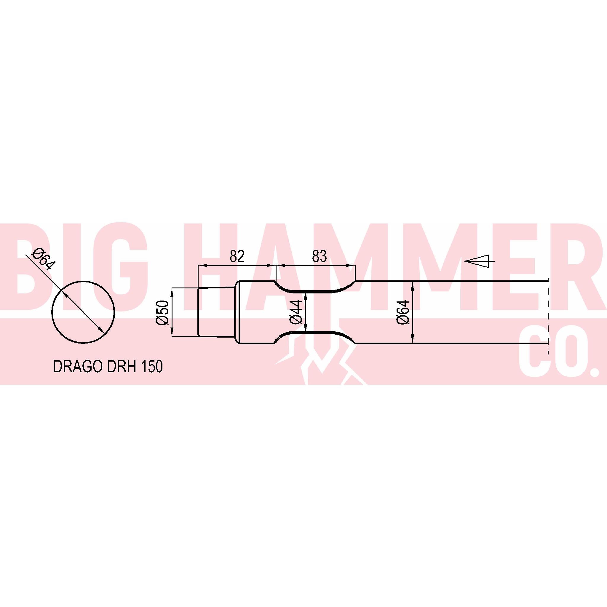 Drago DRH150 Chisel and Point