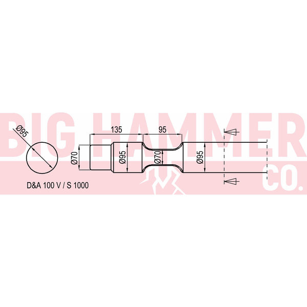 D&A 100V , S1000 Chisel and Point